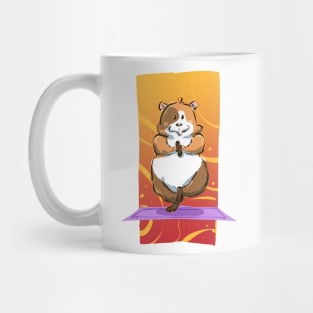 Yoga Spiritual Hamster Pet Owners Mug